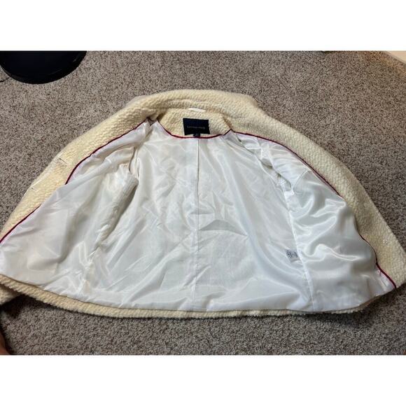 Land's End Textured Wool Blend Jacket/Coat, size Women's 8 - Picture 7 of 9